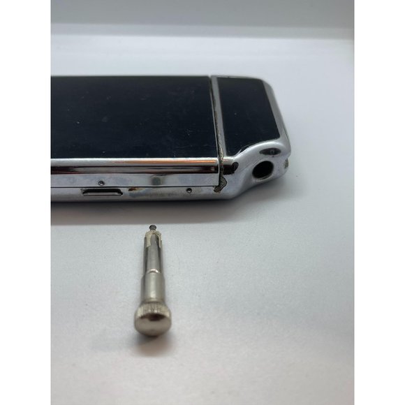 Vintage Deco Silver Tone & Enamel 2-in-1 Cigarette - Picture 4 of 8